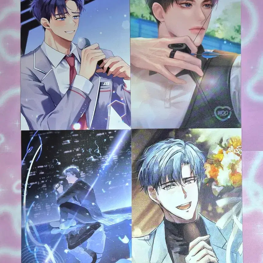 [BUNJANG] Ryu Cheongwoo Photocard &amp; Postcard Set / 류청우 포카 포토카드 엽서/ 데못죽 테스타 청우 생카 럭드 굿즈 근님 톹님 들님