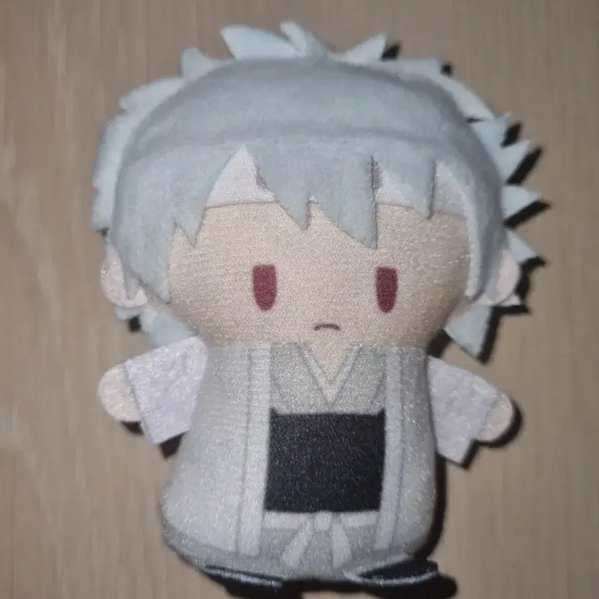 [BUNJANG] Gintama Gintoki White Night-Riding Warrior Fapera Plush Finger Mascot / 은혼 긴토키 백야차 파페라 누이 손가락 인형 핑거마스코트