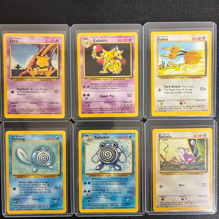 [BUNJANG] 1999 English Vintage Pokemon Card / 1999 영판 올드백 빈티지 포켓몬카드