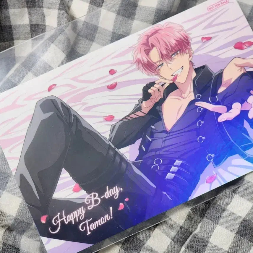 [BUNJANG] Tamoon-gun Birthday Postcard / Popable Cafe Lucky Draw Hologram Bromide / *타몬군 지금 어느쪽 생일 엽서 / 팝퍼블 카페 특전 홀로그램 브로마이드