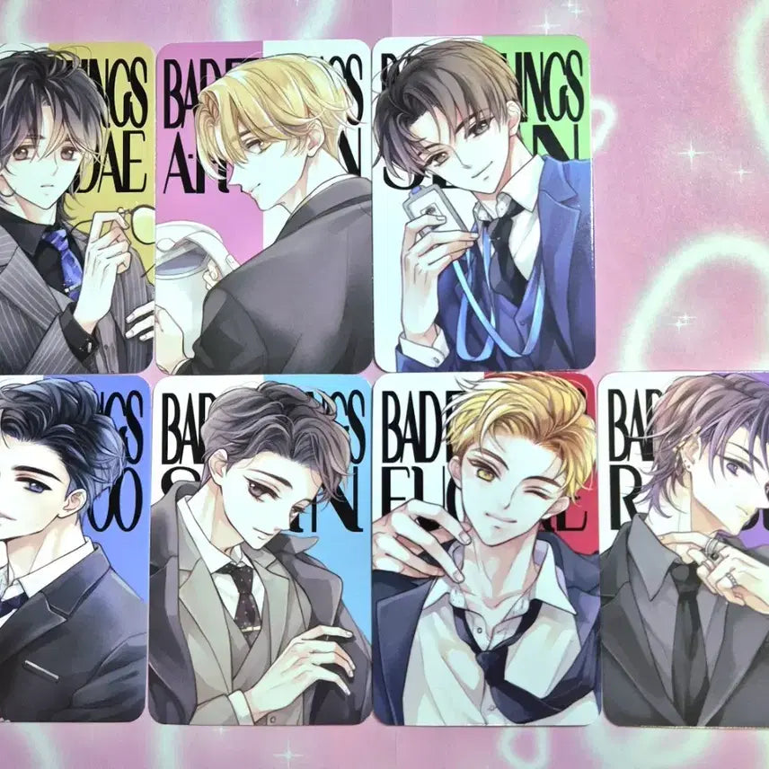 [BUNJANG] Makishi Bad Feelings Photocard Office, Agent Ver. Bundle Set / 마키시님 배드필링스 포카 오피스, 요원 /데못죽 테스타 포토카드 네코마마