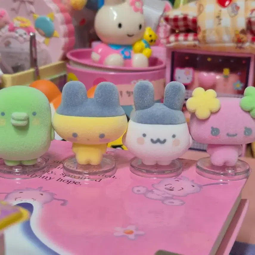[BUNJANG] Tamagotchi Flokies Gacha 4 Types Set / 다마고치 플로키즈 가챠 4종 세트
