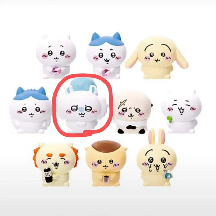 [BUNJANG] Chiikawa Momonga Bundle Set Seated Plush, Foodie Keychain, Puppet Mascot / 치이카와 먼작귀 모몽가 일괄 판매 앉은누이 타베모노 키링 퍼펫 마스코트