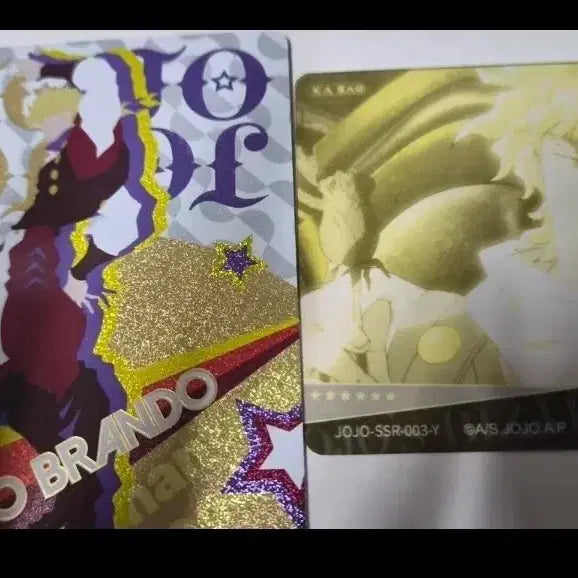 [BUNJANG] Jojo Dio Card / 죠죠 디오 카드