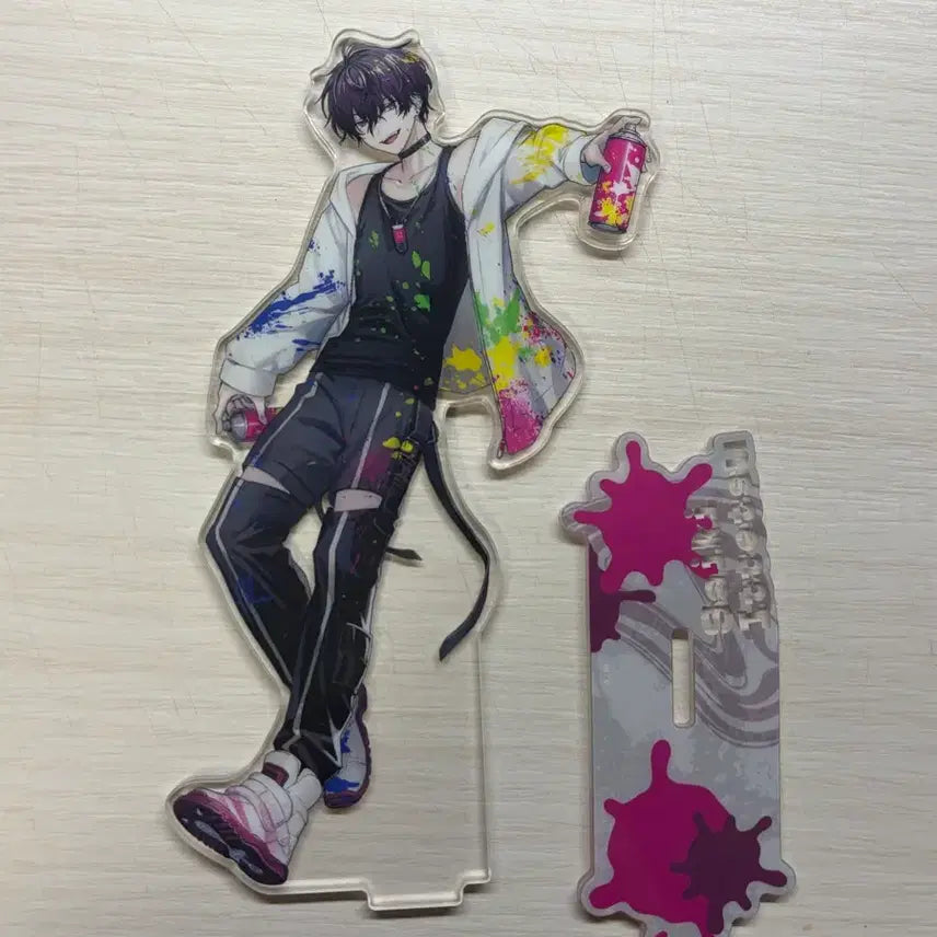 [BUNJANG] NIJISANJI Saiki Ittetsu 1st Anniversary Acrylic Stand / 니지산지 사이키 잇테츠 1주년 아크릴 스탠드 아크스타 양도