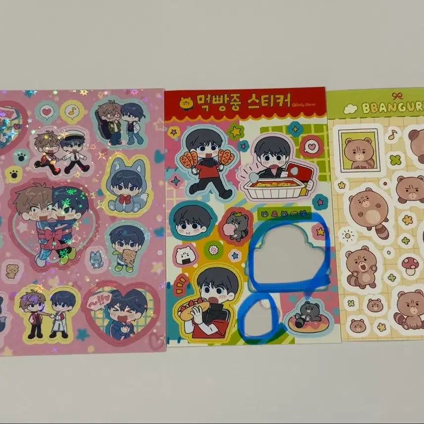 [BUNJANG] Garbage Time Danmi Sticker (Mokbbangjung Sangbaeng Ppanguri) / 가비지타임 단미님 스티커 먹빵중 상뱅 빵구리