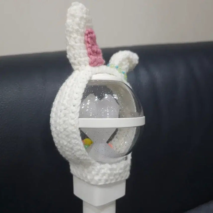 [BUNJANG] Handmade Knitted Bunny Lightstick Cover / 뽑봉 커버