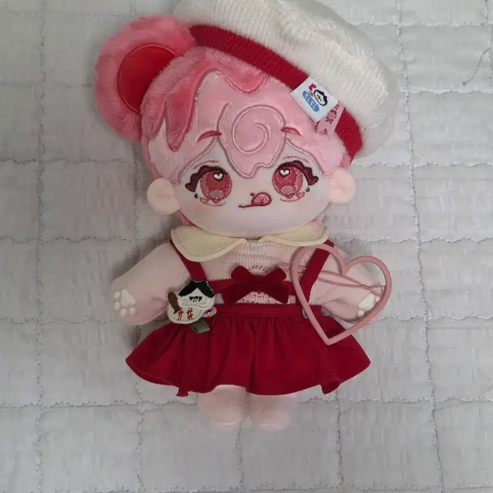 [BUNJANG] 20cm Unbranded Strawberry Juvile Plush Doll with DoYou&