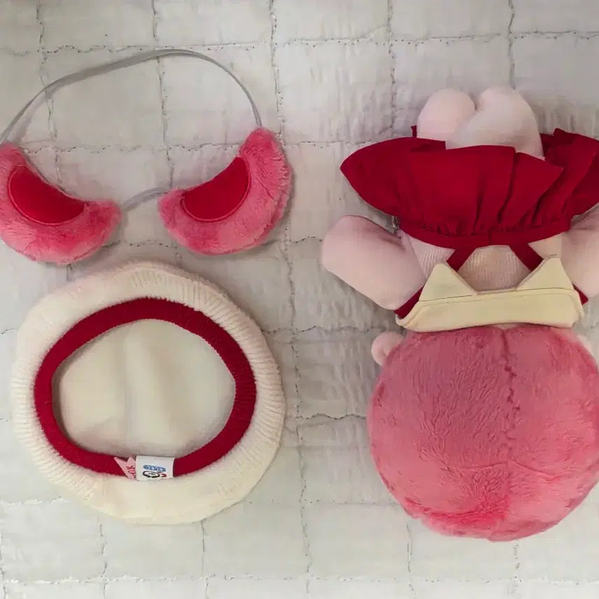 [BUNJANG] 20cm Unbranded Strawberry Juvile Plush Doll with DoYou&