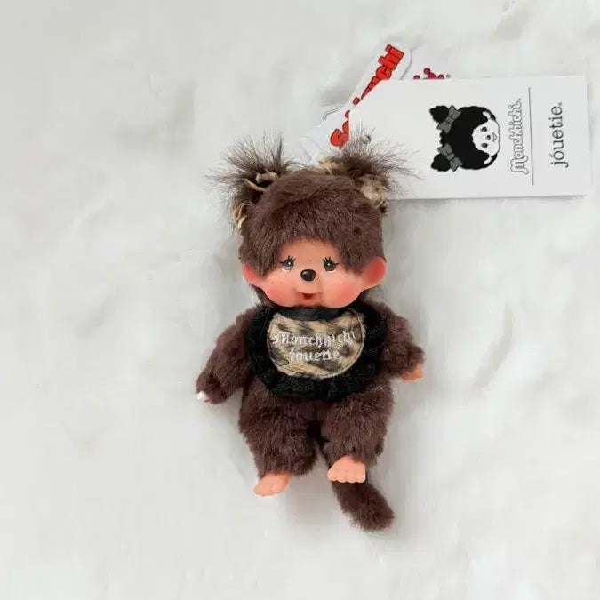 [BUNJANG] Jue Ti Leopard Print Monchhichi / 쥬에티 쥬에띠 레오파드 호피 몬치치