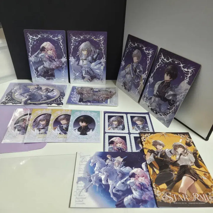 [BUNJANG] Honkai Star Rail Unofficial Goods Photocard &amp; Postcard Set / 붕괴 스타레일 붕스 비공식 굿즈 포카 엽서 스텔레 카일루스 단항 삼칠