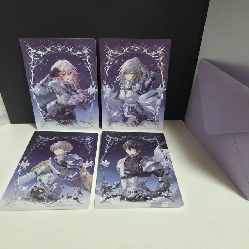 [BUNJANG] Honkai Star Rail Unofficial Goods Photocard &amp; Postcard Set / 붕괴 스타레일 붕스 비공식 굿즈 포카 엽서 스텔레 카일루스 단항 삼칠