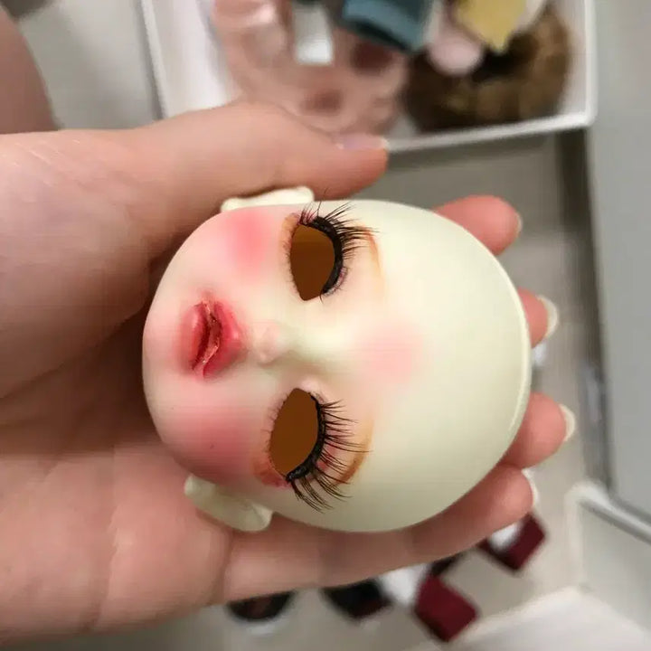 [BUNJANG] Chika Beki Head - White Tone - Modified / 치카비 베키 헤드 미백 타샵멬  구관헤드 리나슈슈 구관판매 아웬 플러피치 피규어