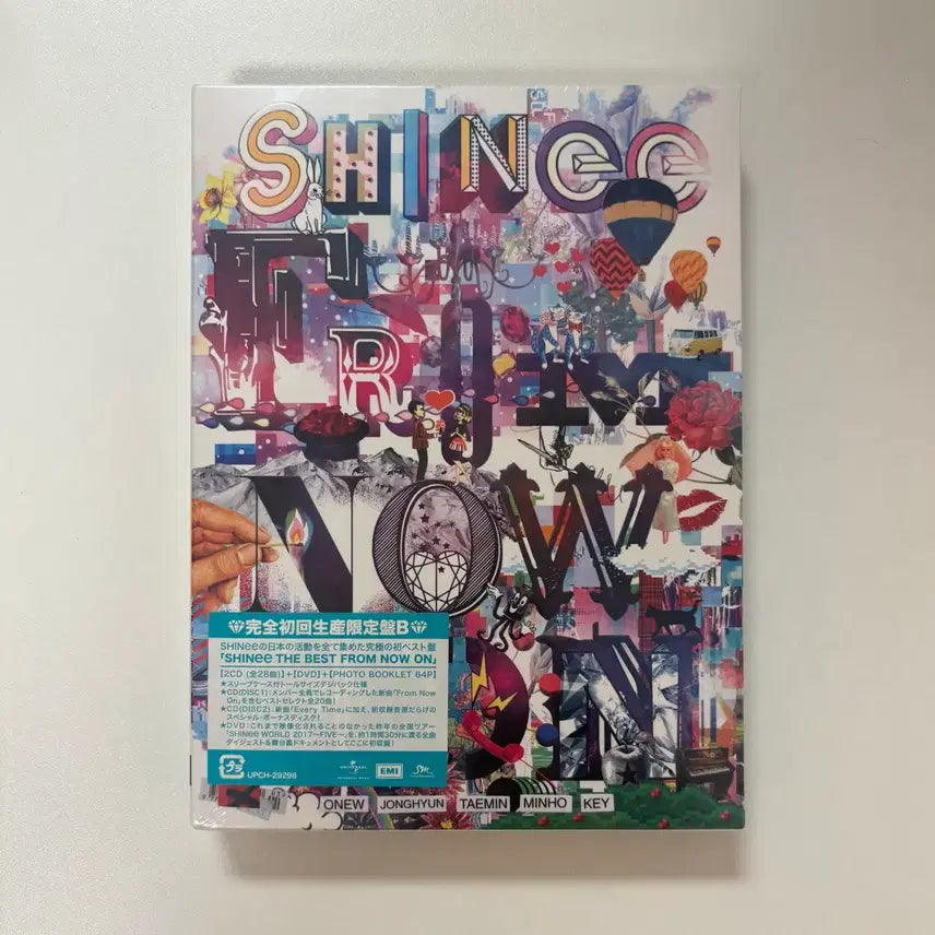 [BUNJANG] SHINee THE BEST FROM NOW ON Limited Edition Type B DVD Photobook Set (Sealed) / 샤이니 일본앨범 더 베스트 초회한정 B반 (미개봉)