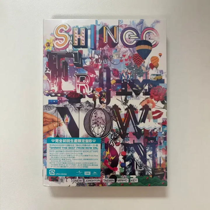 [BUNJANG] SHINee THE BEST FROM NOW ON Limited Edition Type B DVD Photobook Set (Sealed) / 샤이니 일본앨범 더 베스트 초회한정 B반 (미개봉)