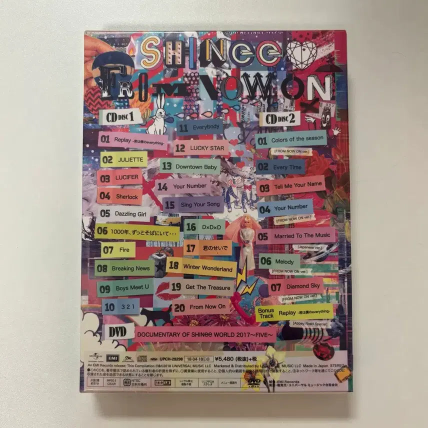 [BUNJANG] SHINee THE BEST FROM NOW ON Limited Edition Type B DVD Photobook Set (Sealed) / 샤이니 일본앨범 더 베스트 초회한정 B반 (미개봉)