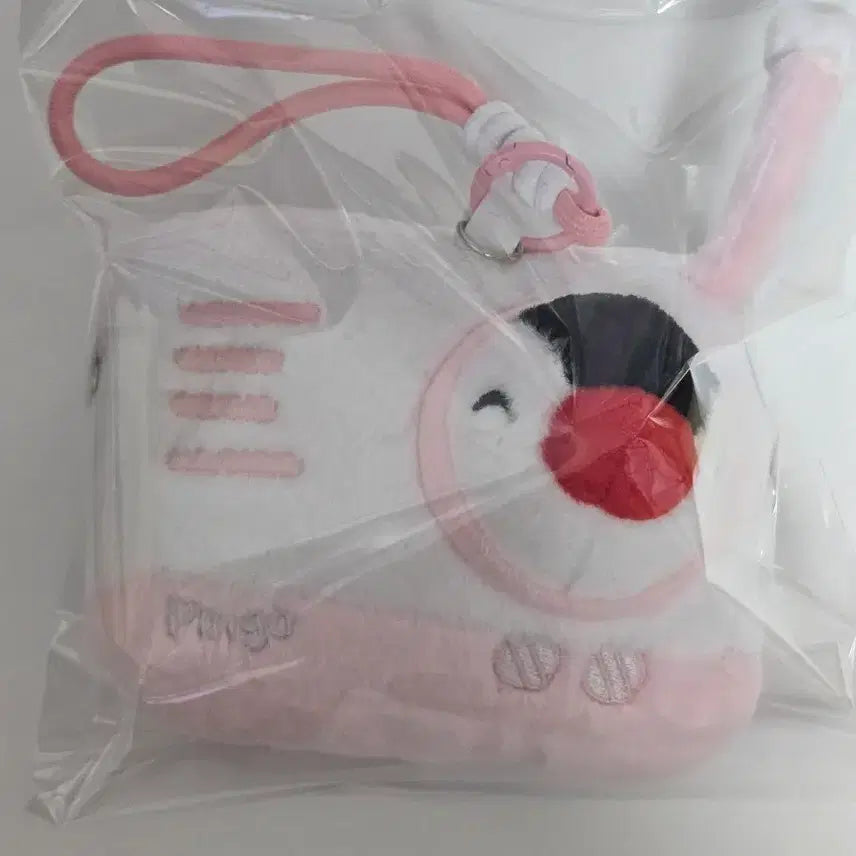 [BUNJANG] Pingu &amp; Pinga Digital Camera Card Holder Pouch Keychain Plush / [새상품] 핑구 핑가 디카 카메라 카드홀더 파우치 키링 인형