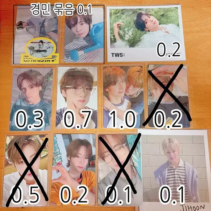 [BUNJANG] TWS Soda Soda Limited Edition Photocard (Youngjae, Jihoon, Kyungmin, Han Jin) / 투어스 tws 소다소다 한정 A 영재 B 지훈 경민 한진 훈제란즈 포카 유니버셜 위버스 미공포