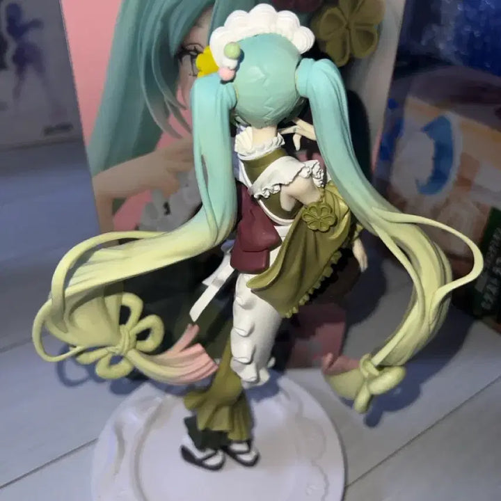 [BUNJANG] FURYU Hatsune Miku Matcha Parfait Figure / 후류 하츠네 미쿠 피규어 말차 녹차 파르페