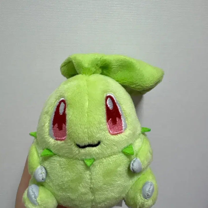 [BUNJANG] Pokemon Chikorita Mini Plush in Monster Ball / 포켓몬스터  미니 봉제인형 in 몬스터볼 치코리타 인형