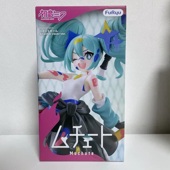 [BUNJANG] Hatsune Miku Paint Girl Another Color Figure (Sealed) / 하츠네 미쿠 페인트 걸 어나더 컬러 피규어 미개봉
