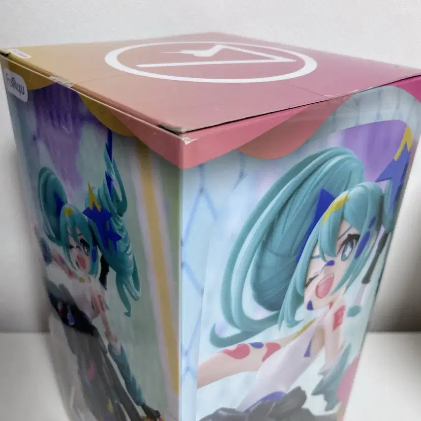 [BUNJANG] Hatsune Miku Paint Girl Another Color Figure (Sealed) / 하츠네 미쿠 페인트 걸 어나더 컬러 피규어 미개봉