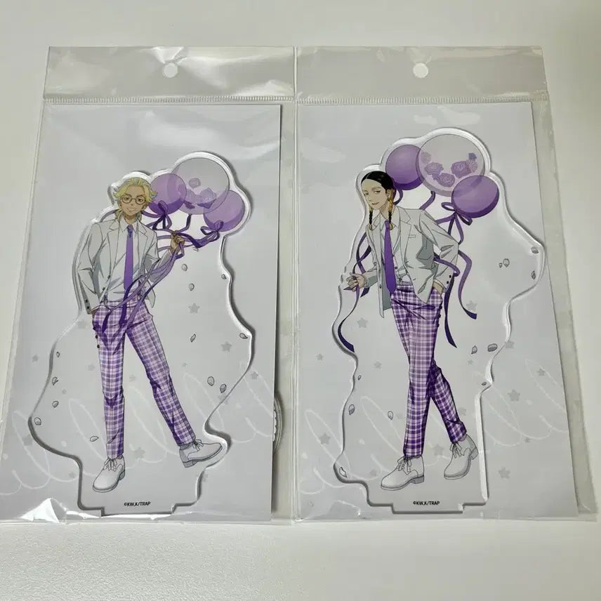 [BUNJANG] Tokyo Revengers Haitani Rindou Ran Balloon Suit Acrylic Stand Bundle Set / 도쿄리벤저스 도리벤 하이타니 란,린도 벌룬 수트 아크릴 일괄