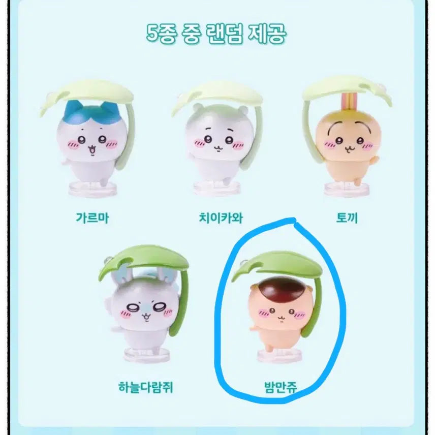 [BUNJANG] Chiikawa Umbrella Figure Kurimanjyu / 치이카와 우산 피규어 쿠리만쥬