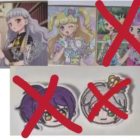 [BUNJANG] Pripara My Dream Signed Shikishi / 프리파라 마이드림 사인색지, 시온 와펜 판매합니다! (하자 주의!)