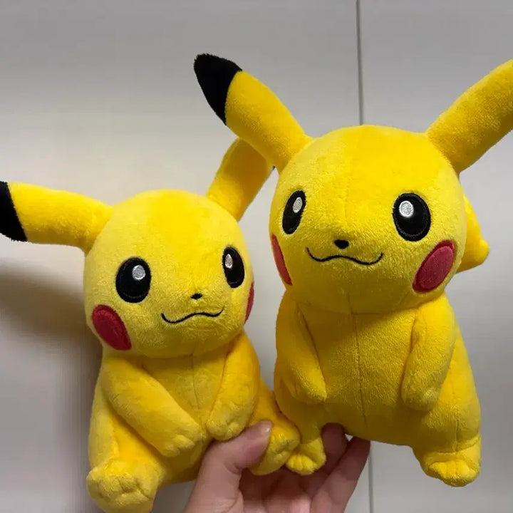 [BUNJANG] Pokemon Pikachu All Star Male/Female Set Dolls / 포켓몬스터 피카츄 올스타 암/수 세트 인형