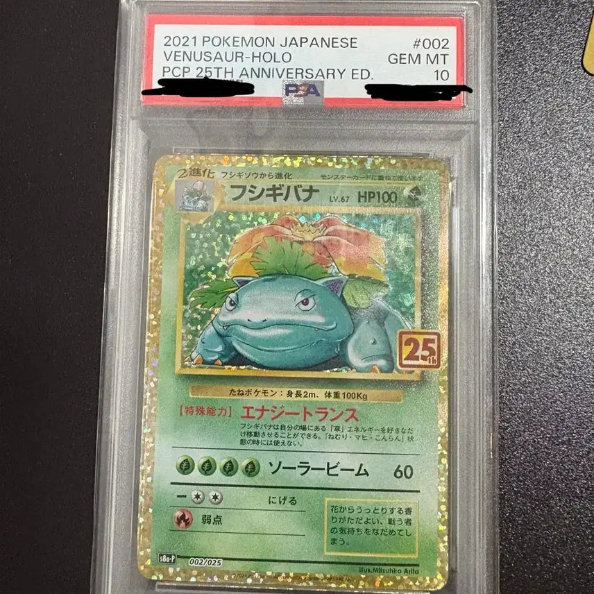 [BUNJANG] 25th Anniversary Meganium PSA 10 Graded Card / 25주년 이상해꽃 psa10
