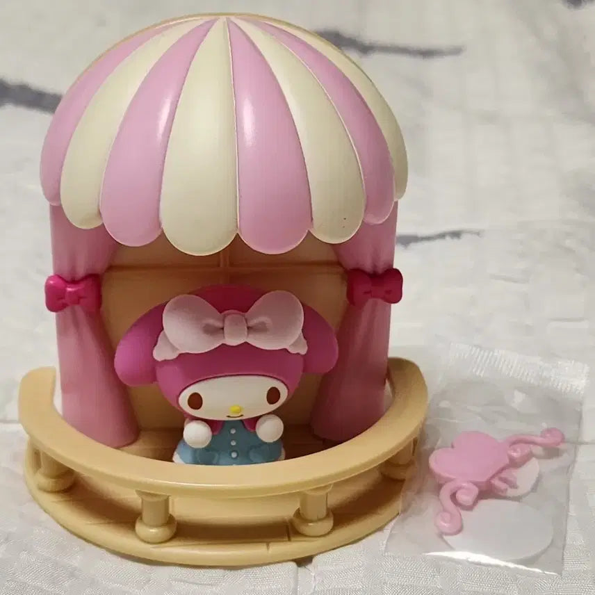[BUNJANG] Sanrio My Melody Terrace Mood Lamp Refrigerator Magnet / 마이멜로디 테라스 무드등 냉장고 자석 산리오 피규어
