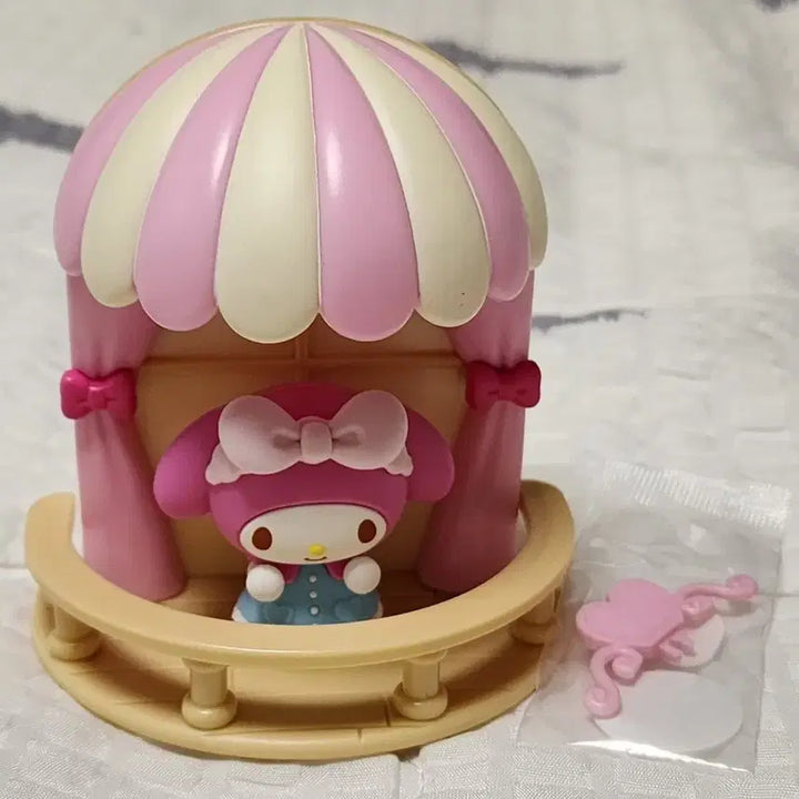 [BUNJANG] Sanrio My Melody Terrace Mood Lamp Refrigerator Magnet / 마이멜로디 테라스 무드등 냉장고 자석 산리오 피규어