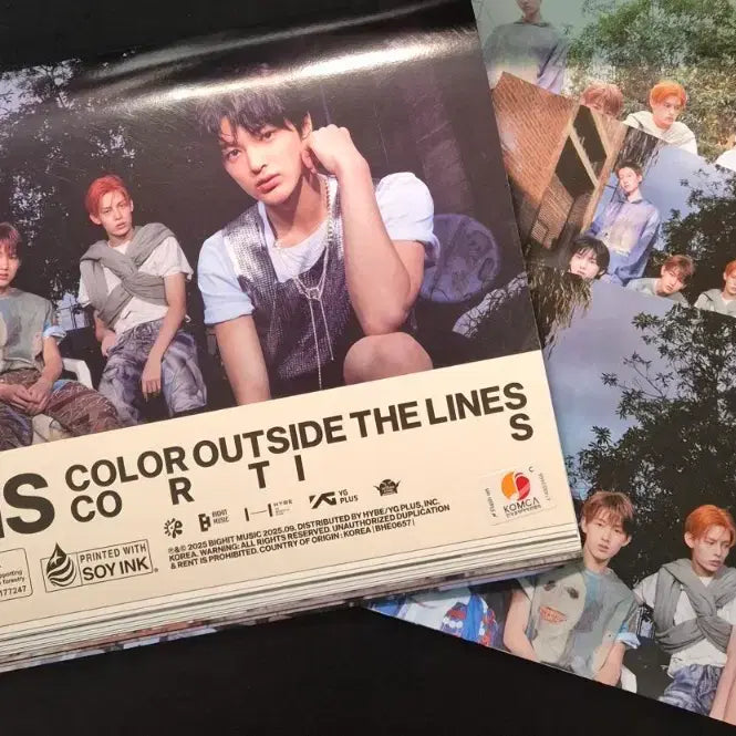 [BUNJANG] CURTIS COLOR OUTSIDE THE LINES Scene 3 Album / 코르티스 앨범 COLOR OUTSIDE THE LINES Scene 3 양도