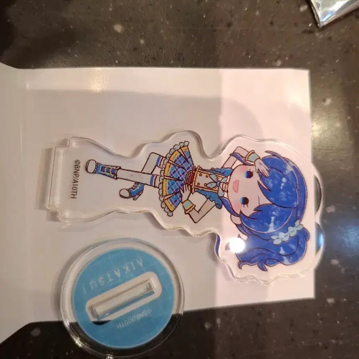 [BUNJANG] Aikatsu! School Dress Aoi Maruin Acrylic Stand / 아이엠스타 아이카츠 스쿨드레스 트레이닝 그래프아드일러 아크릴스탠드 아오이 마린
