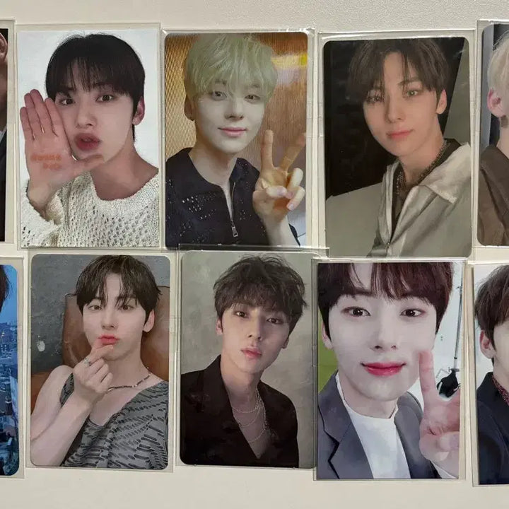 [BUNJANG] Hwang Minhyun Photocard Bundle Set / 황민현 포카 10장 일괄