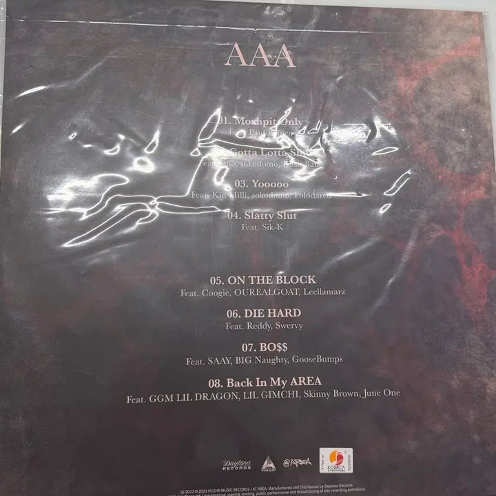[BUNJANG] Lil Mosey Certified Hitmaker AAA LP / 릴모쉬핏 AAA LP
