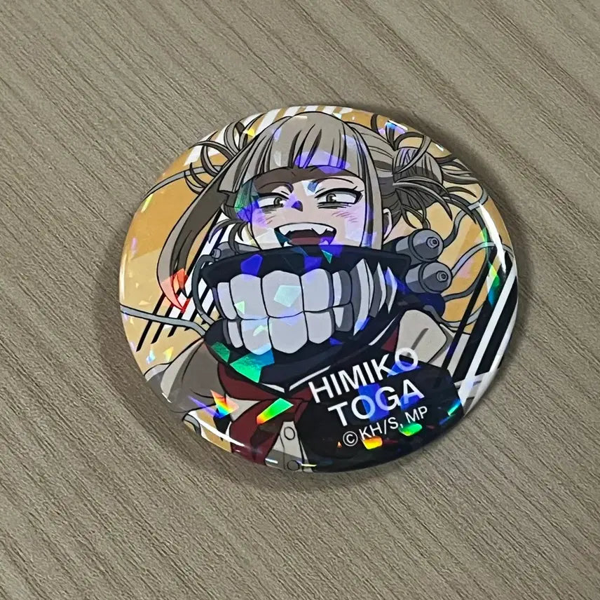 [BUNJANG] My Hero Academia Himiko Toga Can Badge / 나의 히어로 아카데미아 나히아 히로아카 토가 히미코 캔뱃지