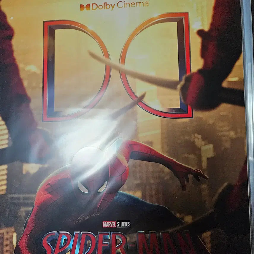 [BUNJANG] Spider-Man: No Way Home Dolby Cinema Poster / 스파이더맨 브랜드 뉴 데이 돌비 포스터