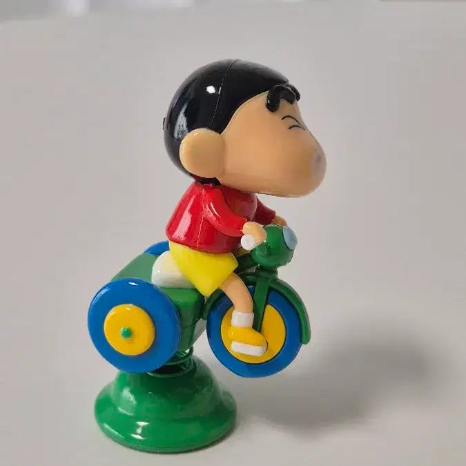 [BUNJANG] Crayon Shin-chan Gacha Bike Figure / 짱구 가챠 흔들 자전거 피규어