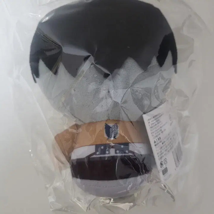 [BUNJANG] Attack on Titan Levi Plush (Otsuwari Tappunui) / [미개봉 새상품]진격의 거인 리바이 인형 (오쓰와리 타피누이)