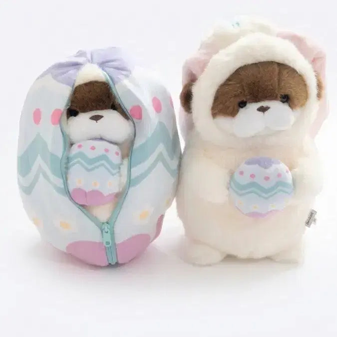 [BUNJANG] Wooso Wooso-jjang Easter Egg Double-Sided Plush 27cm / [택포함 새제품] 우소우소짱 이스터에그 양면인형 27cm