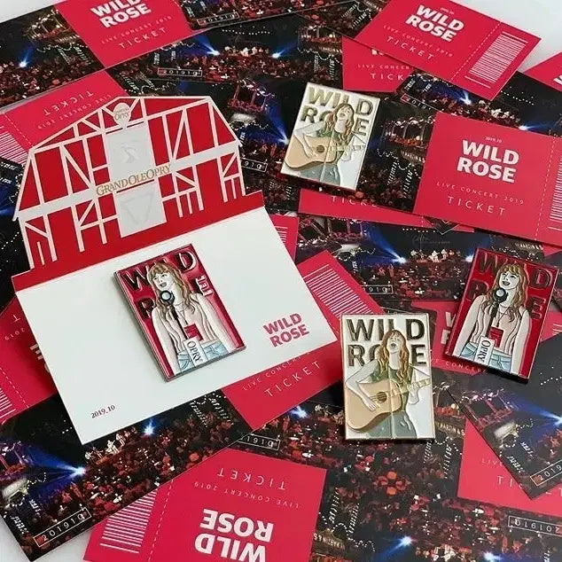 [BUNJANG] Wild Roses Movie Badge Set / 구매) 영화 와일드로즈 뱃지