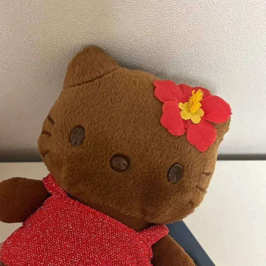[BUNJANG] Vintage Tanning Kitty Sanrio Hello Kitty Choco Kitty Plush / 고전 태닝키티 인형 하와이키티 산리오 헬로키티 초코키티