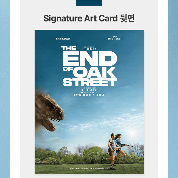 [BUNJANG] Last Day on Oak Street Lenticular Art Card No. 312 / 오크 스트리트의 마지막 날 렌티큘러 아트카드 No.312