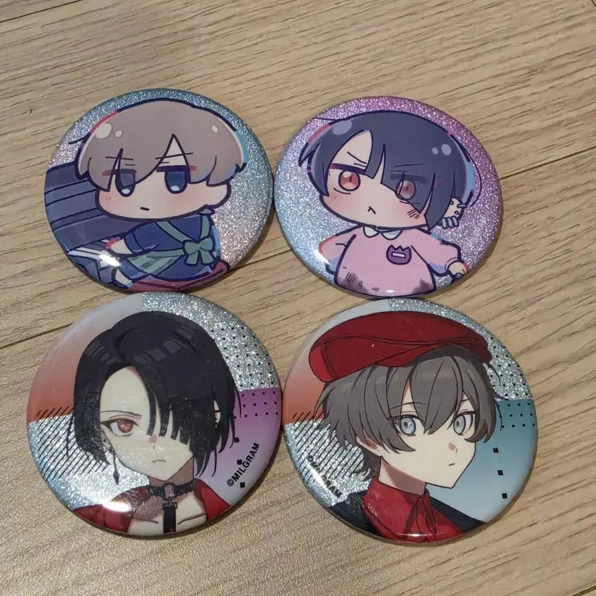 [BUNJANG] Milgram Kotoko KAN Badge / 밀그램 코토코 에스 캔뱃지
