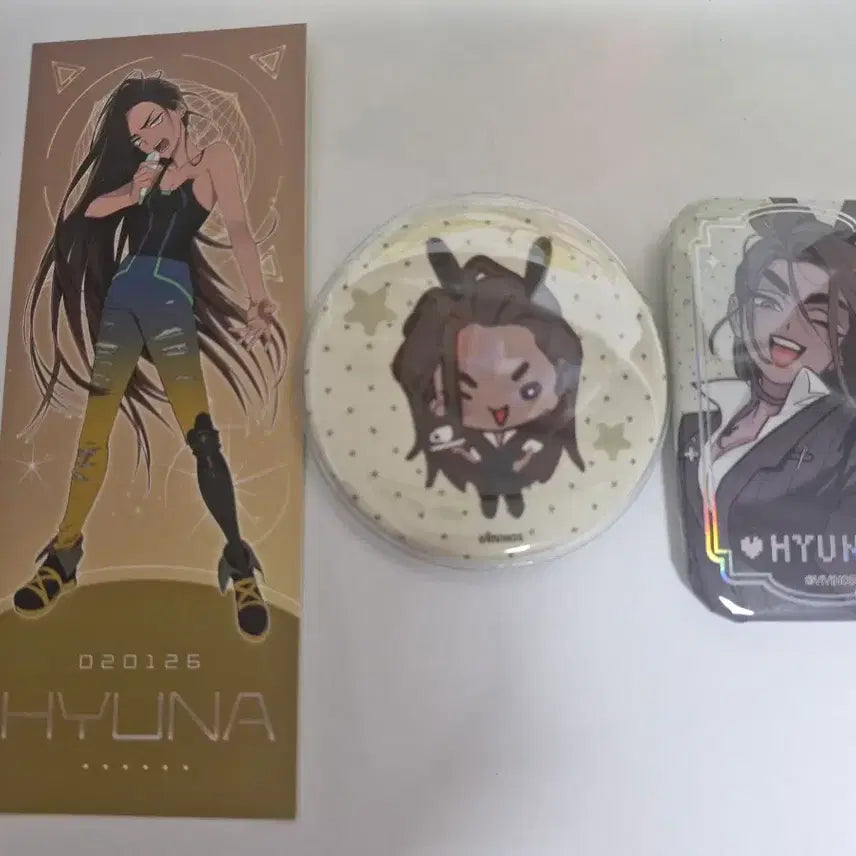 [BUNJANG] AStage Hyuna Alien Stage Can Badge Bundle Set / 일괄) 에이스테 현아 바니스테 에일리언 스테이지 캔뱃지