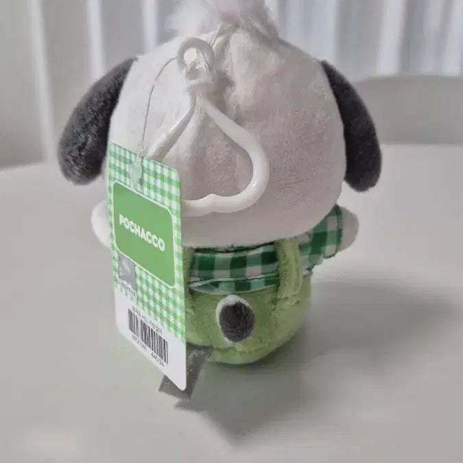 [BUNJANG] Sanrio Pochacco Nerd Glasses Plush Keychain / 산리오 포차코 너드 안경 인형 키링