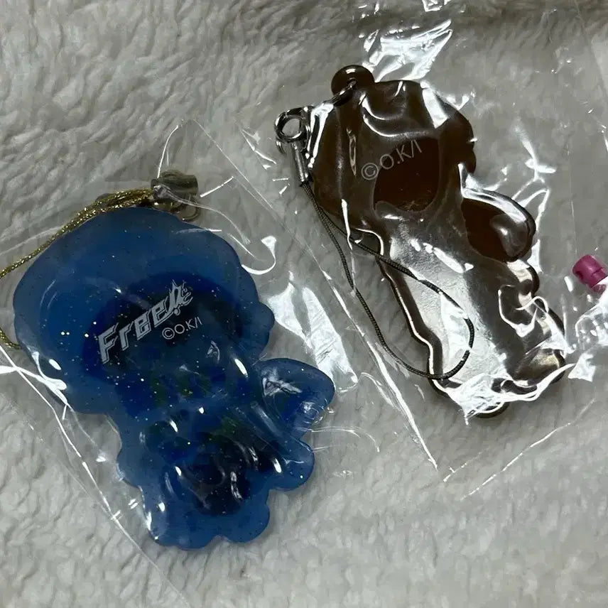 [BUNJANG] Free! Nanase Haruka Strap Keychain Bundle Set (Sealed) / 프리! free! 나나세 하루카 스트랩 키링 미개봉 일괄