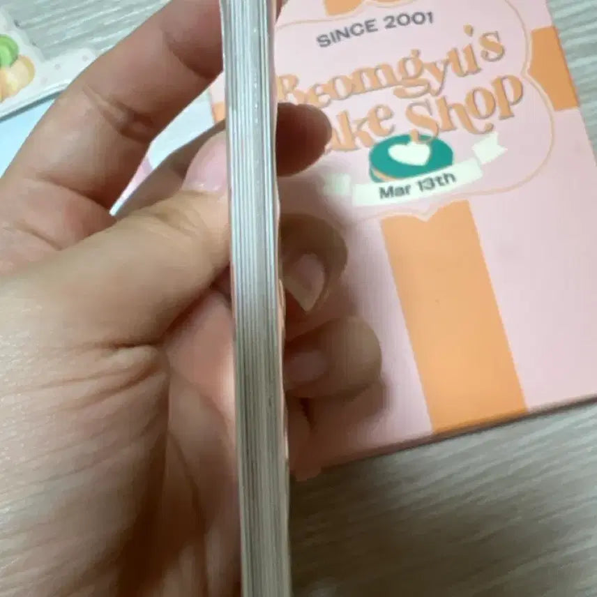 [BUNJANG] TXT Beomgyu Birthday Bakeshop Photocard Keyring Set / 투바투 범규 생일 베이크샵 포토카드 키링세트